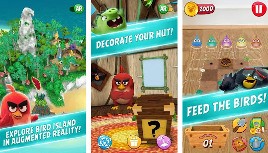 Capture d'écran Angry Birds Explore Android Capture d'écran Angry Birds Explore Android