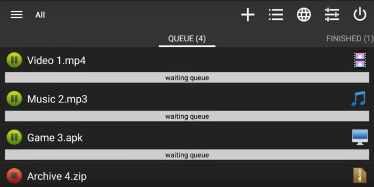 Capture d'écran Advanced Download Manager Android Capture d'écran Advanced Download Manager Android