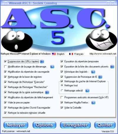 Capture d'écran A.S.C 5 surfer sans trace Capture d'écran A.S.C 5 surfer sans trace