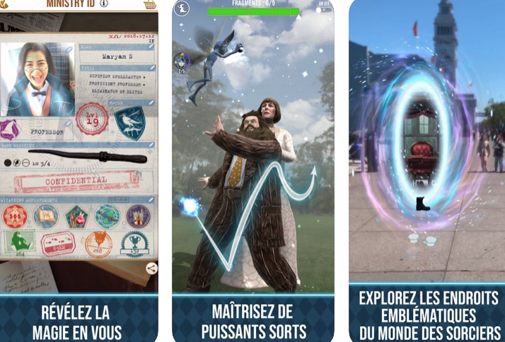 Capture d'écran Harry Potter : Wizards Unite iOS Capture d'écran Harry Potter : Wizards Unite iOS