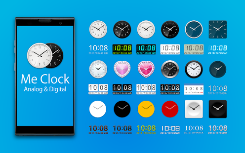 Capture d'écran Me Clock -widget horloge