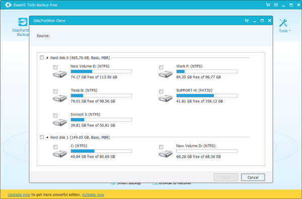 Capture d'écran Easus Todo Backup Free Capture d'écran Easus Todo Backup Free
