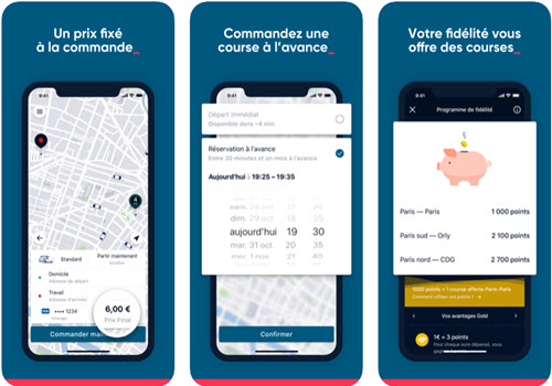 Capture d'écran Kapten iOS Capture d'écran Kapten iOS