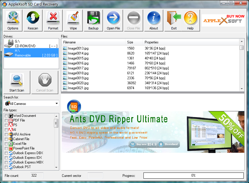 Compact Flash Card Recovery v3.0.5