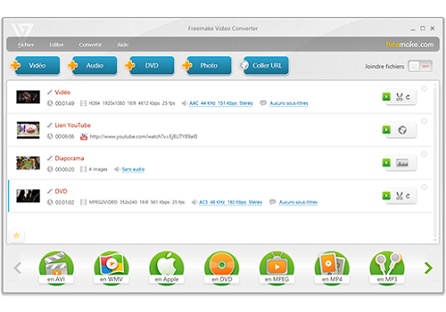 Capture d'écran Freemake Free Video Converter Capture d'écran Freemake Free Video Converter