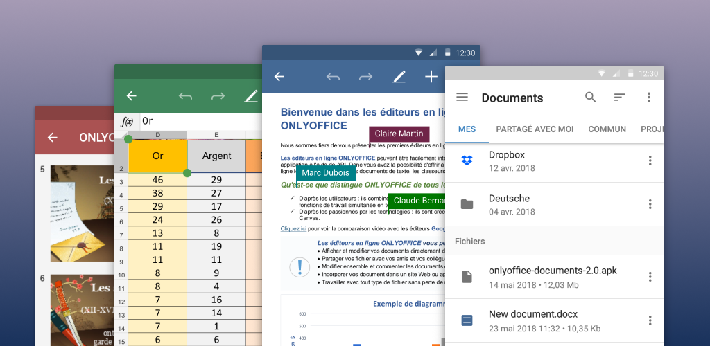 Descargar ONLYOFFICE Documents Pour Android Logitheque Espa ol