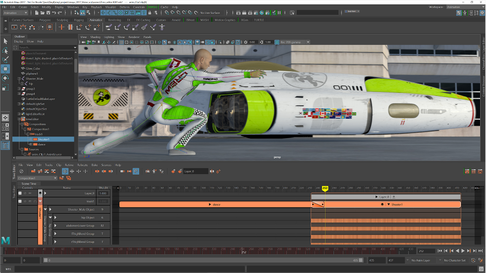 Capture d'écran Autodesk Maya Capture d'écran Autodesk Maya
