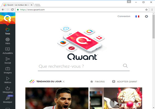 Capture d'écran Iridium Browser Capture d'écran Iridium Browser