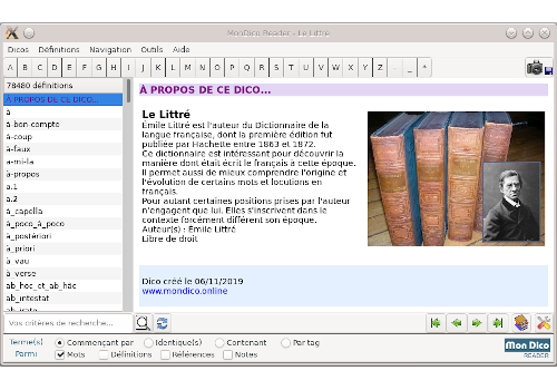Capture d'écran Mondico Reader Capture d'écran Mondico Reader