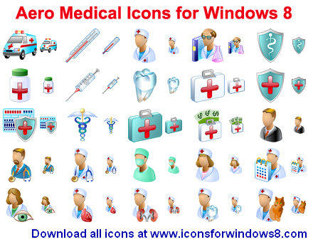 Capture d'écran Aero Medical Icons for Windows 8