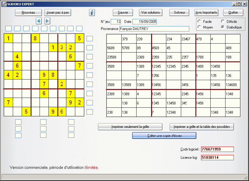 Download Sudoku Logiciel Freeware Logitheque Deutsch
