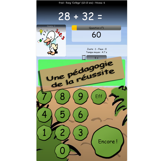 Capture d'écran ToKe’MaThS – Android Capture d'écran ToKe’MaThS – Android