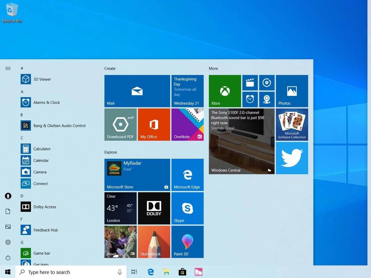 Capture d'écran Iso de Windows 10 Capture d'écran Iso de Windows 10