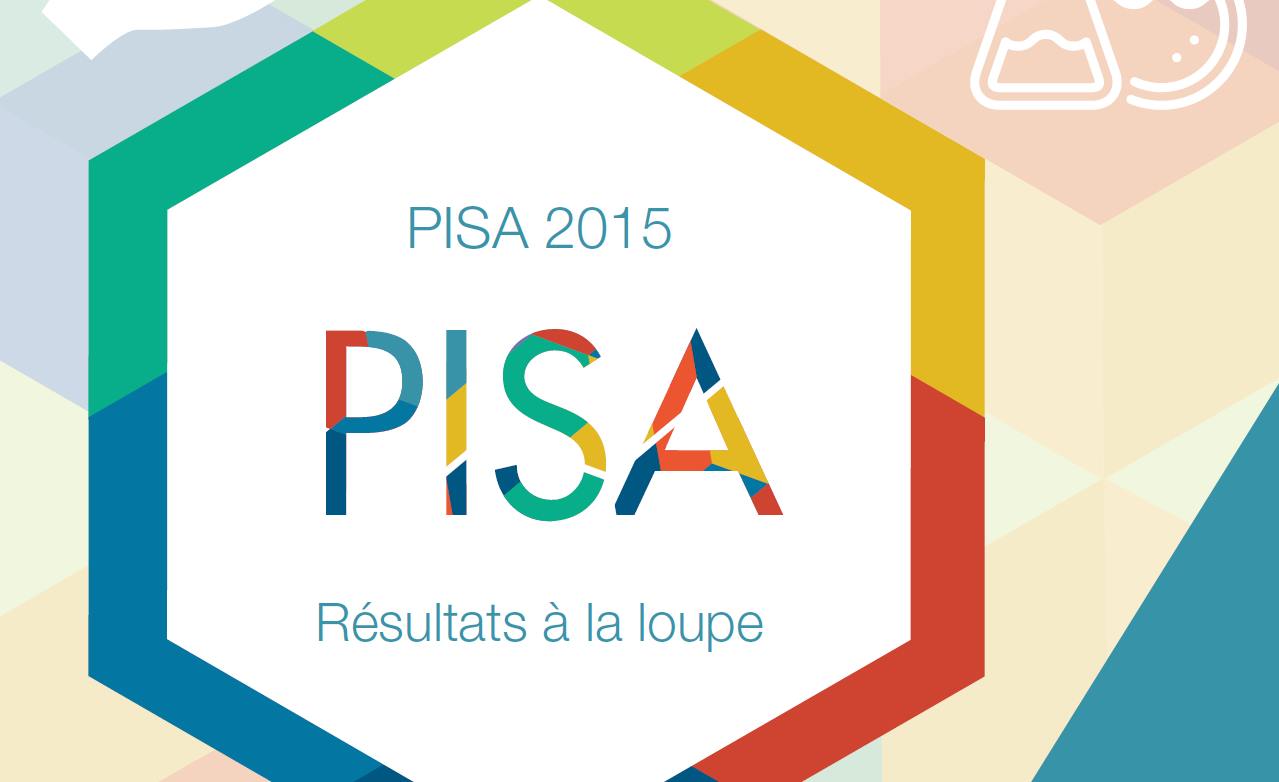 Capture d'écran Rapport PISA 2015 de l’OCDE Capture d'écran Rapport PISA 2015 de l’OCDE