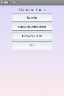 Capture d'écran Statistiques calculatrice