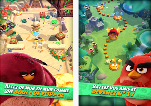 Capture d'écran Angry Birds Action ! iOS Capture d'écran Angry Birds Action ! iOS
