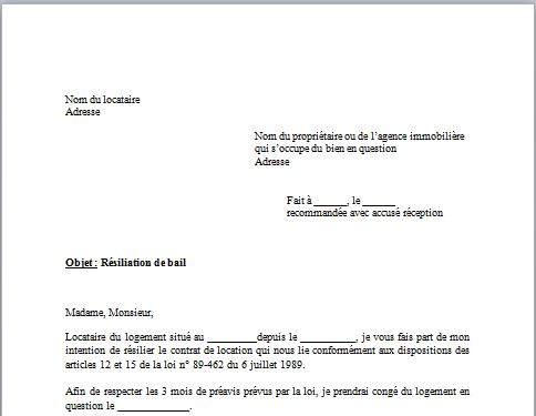 Modele de lettre pour résilier un abonnement téléphonique. Modele Lettre De Resiliation : Download Modele De Lettre De Resiliation De Bail Logitheque Deutsch