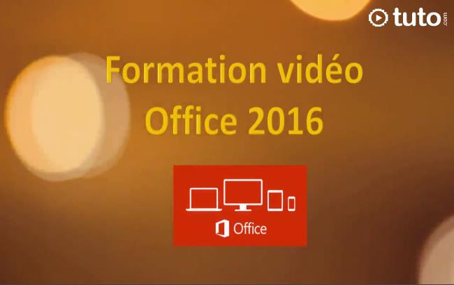 Capture d'écran Formation Microsoft Office 2016 en vidéo Capture d'écran Formation Microsoft Office 2016 en vidéo