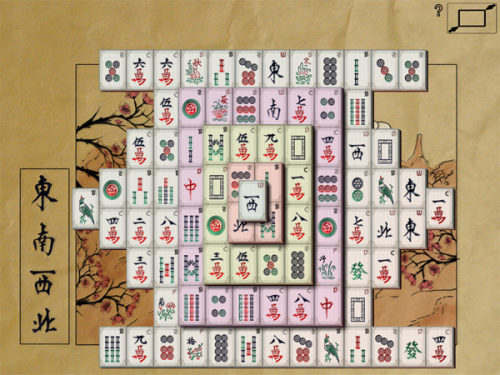 Capture d'écran Mahjong Mac In Poculis