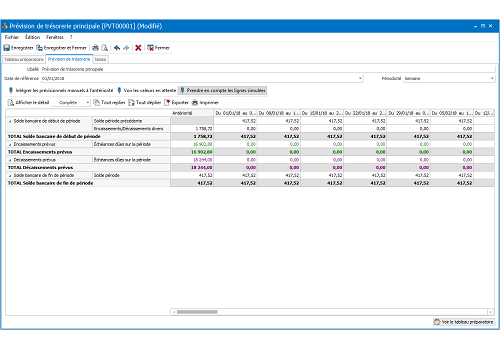 Capture d'écran EBP Comptabilité Ligne PME Capture d'écran EBP Comptabilité Ligne PME