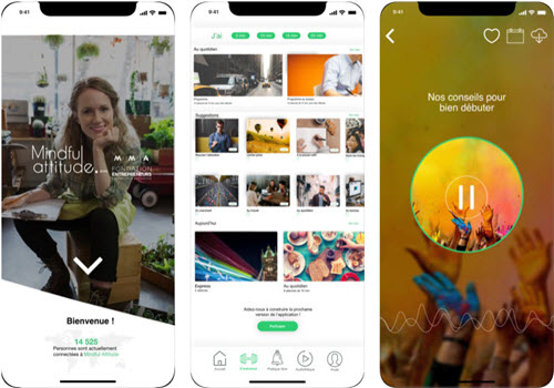Capture d'écran Mindful Attitude : Méditation gratuite et guidée Android Capture d'écran Mindful Attitude : Méditation gratuite et guidée Android