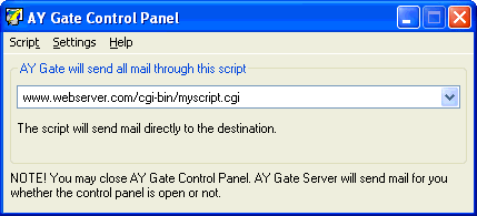 Capture d'écran AY Gate