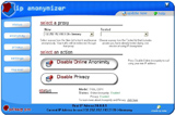 Capture d'écran IP Anonymizer Capture d'écran IP Anonymizer