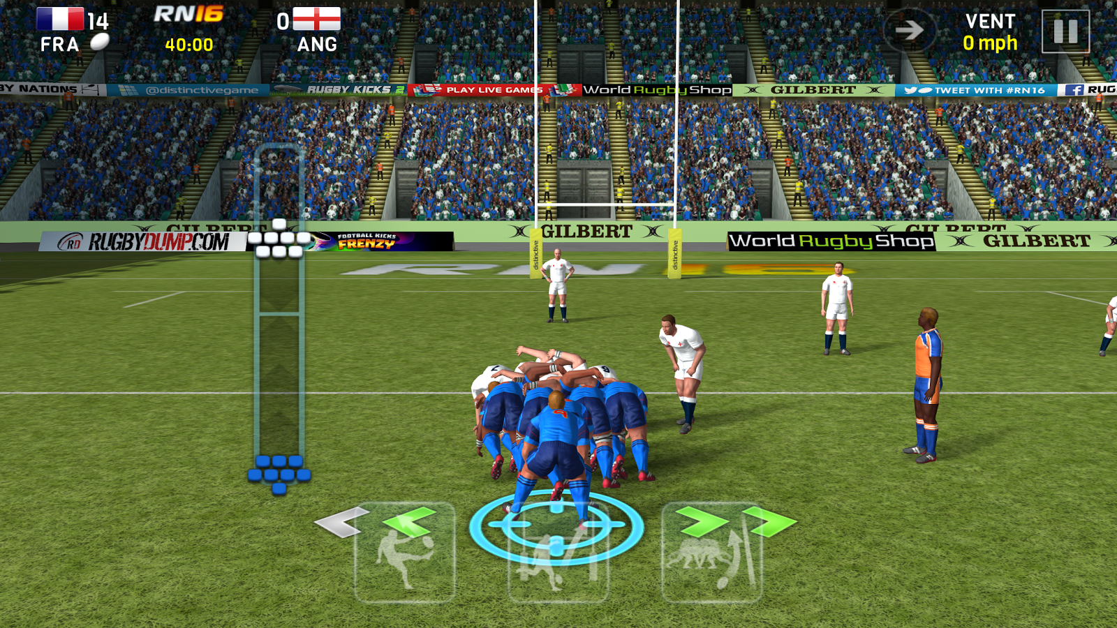 Capture d'écran Rugby Nations 16 Android