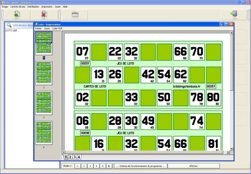 Capture d'écran Loto Bingo Tombola Capture d'écran Loto Bingo Tombola