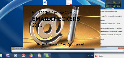 Capture d'écran EmailChecker5 Capture d'écran EmailChecker5