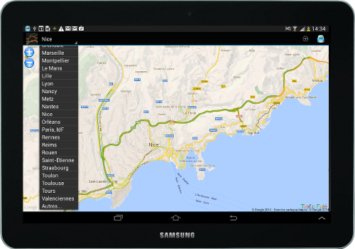 Capture d'écran Trafic Futé Android Capture d'écran Trafic Futé Android