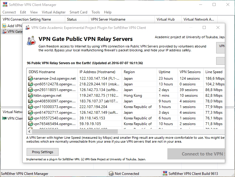 what is softether vpn client manager