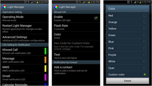 light manager android