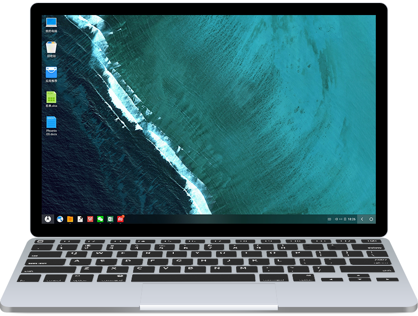 Capture d'écran Phoenix OS Capture d'écran Phoenix OS