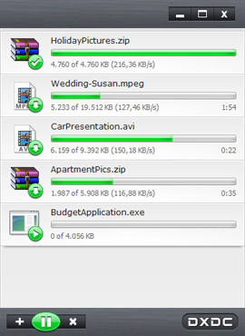 Capture d'écran DownloadX Activex Download Control Capture d'écran DownloadX Activex Download Control