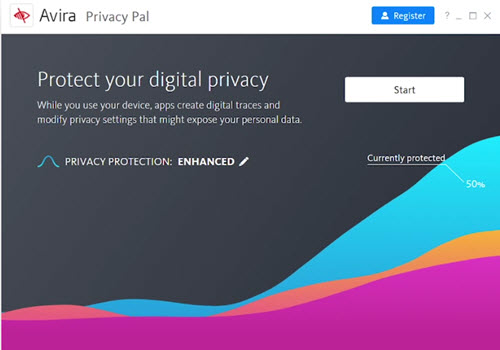 Capture d'écran Avira Privacy Pal Capture d'écran Avira Privacy Pal