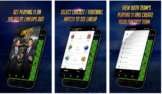 Capture d'écran Lineups Out Android Capture d'écran Lineups Out Android