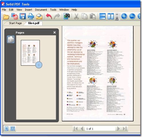 Capture d'écran Solid PDF Tools