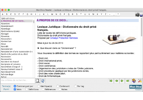 Capture d'écran Mondico Reader Capture d'écran Mondico Reader