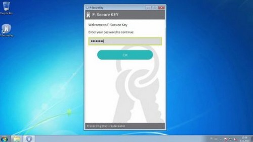 Capture d'écran F-Secure Key Capture d'écran F-Secure Key
