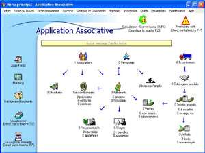 Capture d'écran Application Associative ou syndicale