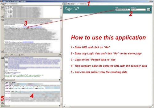 Capture d'écran Handy Look At HTTP-HTTPS pour Windows Capture d'écran Handy Look At HTTP-HTTPS pour Windows