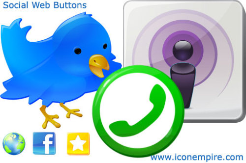 Capture d'écran Social Web Buttons