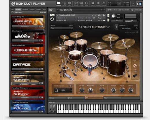 kontakt player free libraries