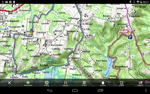 Capture d'écran iphigenie android Capture d'écran iphigenie android
