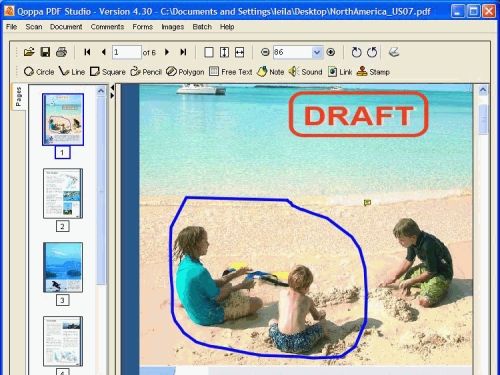 Capture d'écran PDF Studio (Windows)