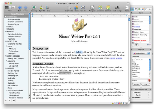 nisus writer pro lost my page view nisus writer pro lost my page view