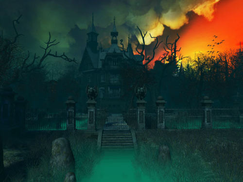 Capture d'écran Haunted House 3D Screensaver