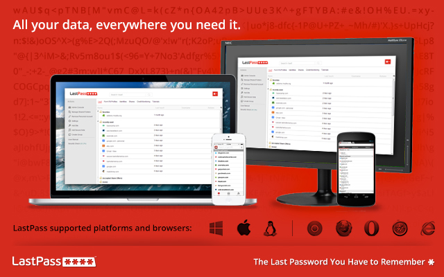 Capture d'écran Sésame Lastpass Capture d'écran Sésame Lastpass