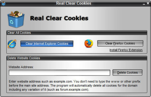 Capture d'écran Real Clear Cookies Capture d'écran Real Clear Cookies